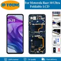 6.9 "AMOLED Per Motorola Razr 50 Ultra Pieghevole LCD Touch Screen Digitizer Per Moto Razr 5 razr Plus 2024 LCD Parti di Ricambio