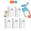 Tuya WiFi Rilevatore di movimento 25kg Sensore immunitario per animali domestici Rivelatori a infrarossi PIR APP Controllo remoto Allarme di sicurezza domestica intelligente