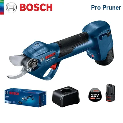 Bosch Cordless Electric Pruning Shears Pro Pruner 12V Brushless Garden Scissors Max 25Mm Tree Branch Pruner Garden Power Tool