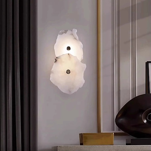 Innenbereich Modern Nordischer Stil Innenwandleuchten Wohnzimmer Schlafzimmer Stein Wandleuchte 110-120V 220-240V Image
