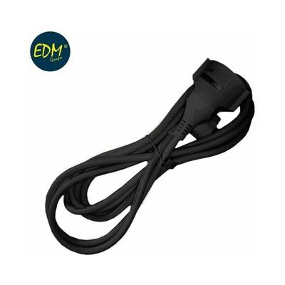 Verlängerungsschlauch 3x1,5mm t/tl 1m Schwarz EDM Image