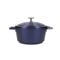 Casseruola 2,5L in fusione di alluminio blu 21 x 27,9 x 14,8