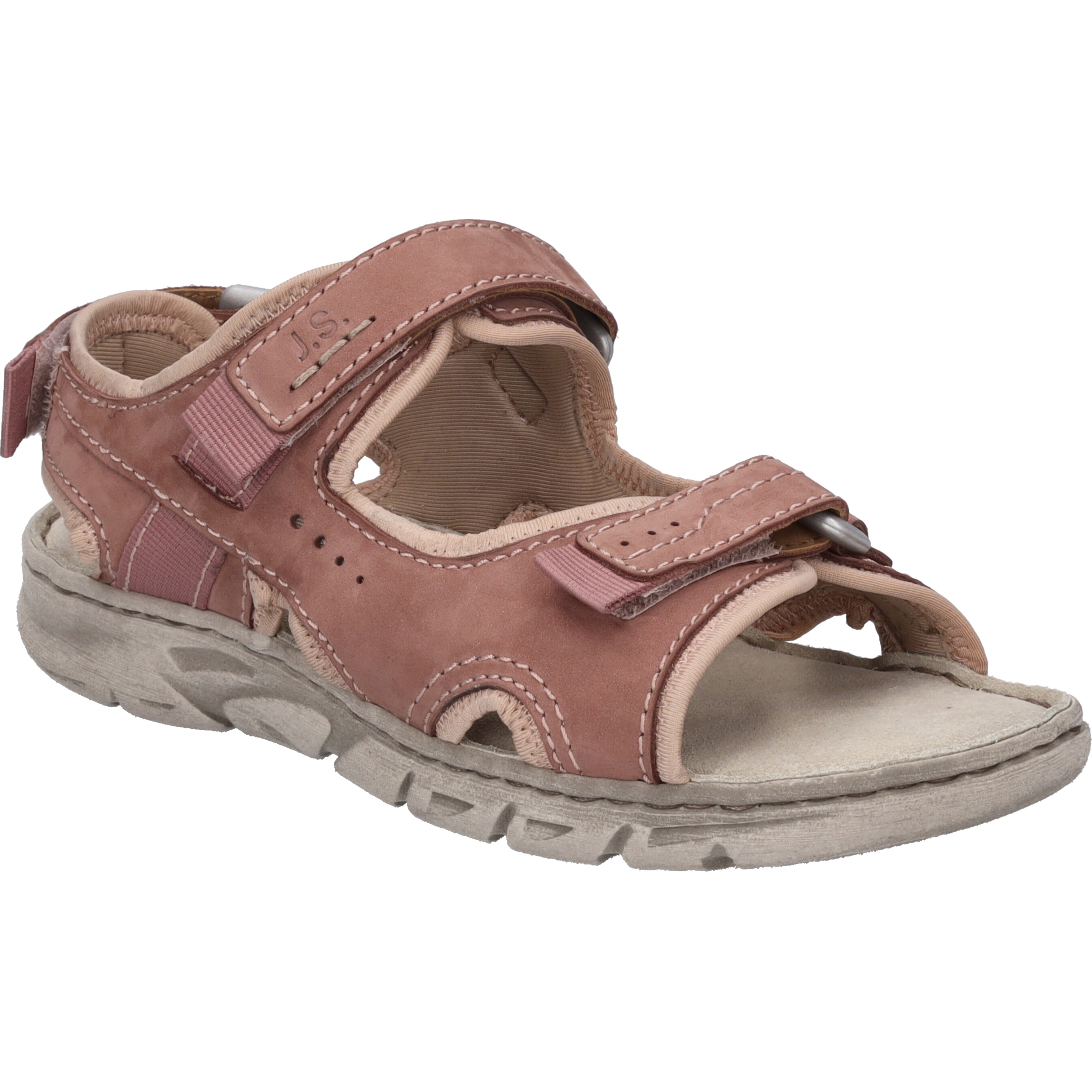 JOSEF SEIBEL Brenda 01 | Sandale für Damen | Rot Brenda 01, altrosa-kombi