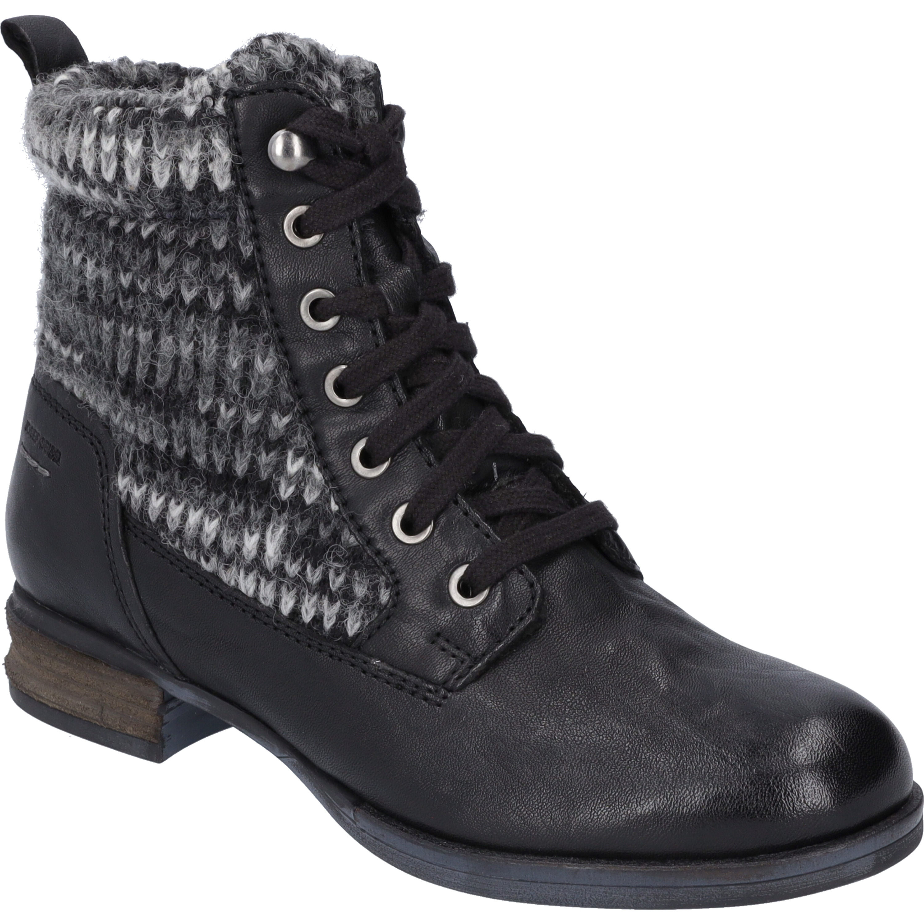 JOSEF SEIBEL Sanja 17 | Stiefelette für Damen | Schwarz Sanja 17, schwarz-kombi