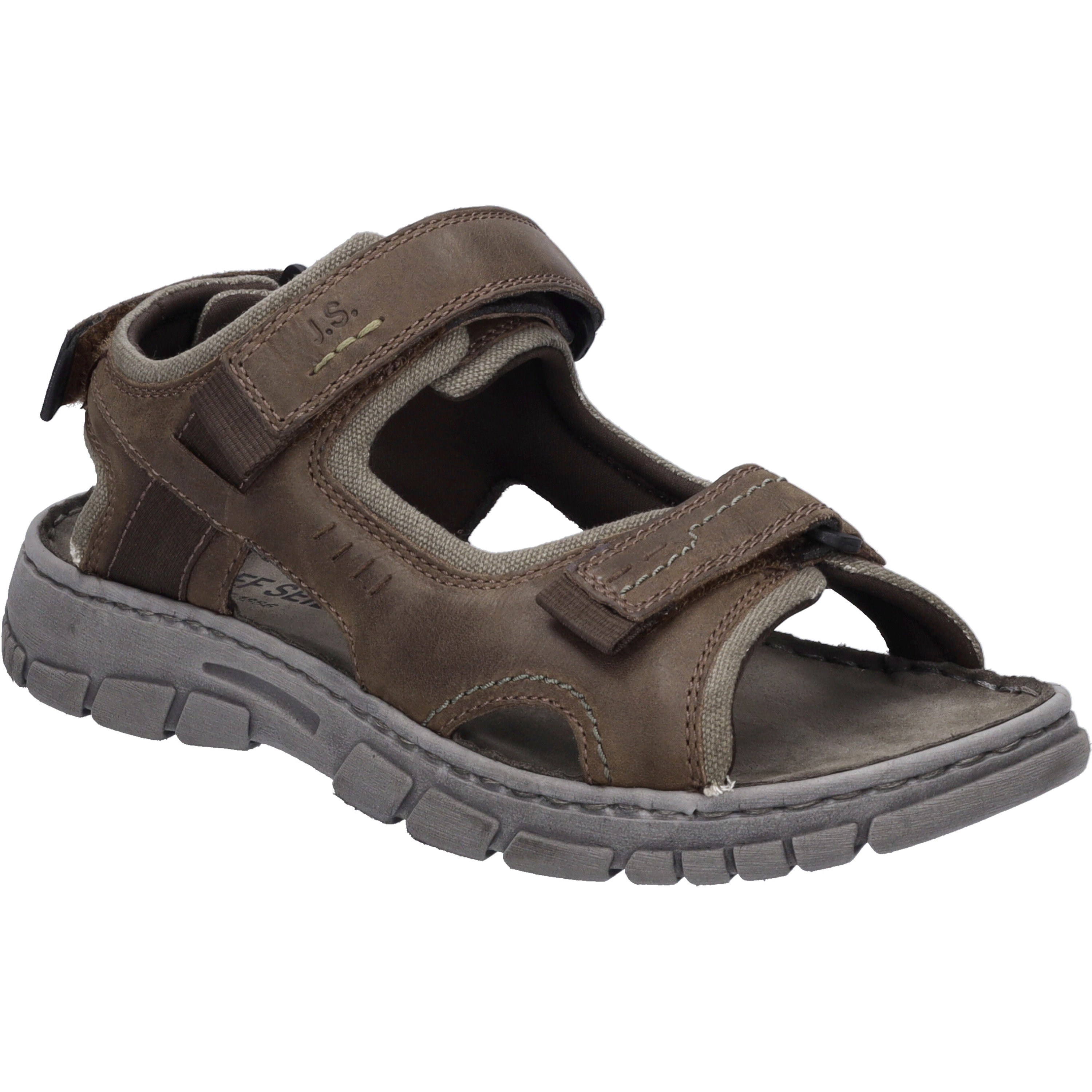 JOSEF SEIBEL Brendan 04 | Sandale für Herren | Braun Brendan 04, braun-kombi