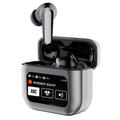 Auricolari Wireless iMosi Q30 con Schermo Touch a Colori Cuffie Bluetooth 5.4 con Cancellazione Attiva del Rumore ANC TWS