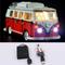 Usb Led Light Kit For Lego 10220 T1 Camper Van Building Set Blocks Model -(Not Include The Model)