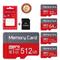 High Speed16Gb-512Gb Flash Memory Card Class 10 Mini Sd Card Micro Tf Card For Smart Phones Cameras Mp4