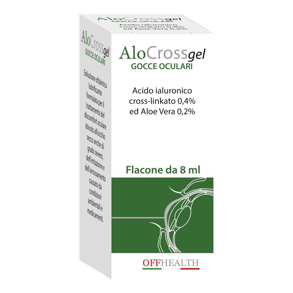 Alocrossgel Soluzione Oftalmica 8 Ml ml