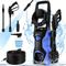 TEMU Electric Pressure Washer, H4800high Power Washer, Electric Pressure Washer With Adjustable Spray Nozzle, Electric Power Washer, 500ml Soap Bottle, Car Cleaner For Home, Driveway, Patio Cleaning