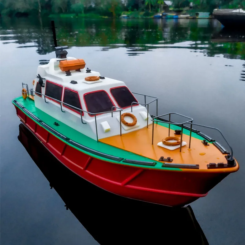 1/33 Fernbedienung Pilot Boot Modell Kit 3d gedruckt Boot Modell Montage Kit DIY handgemachte Schlepper Modell Spielzeug Geschenk RC Yacht Image