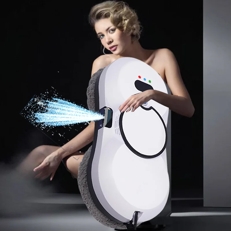 Neu im automatischen Roboter-Fensterreiniger, Staubsauger, Smart Home Appliance, sauberes Glas, Fensterwascher, Fensterwaschen, elektrische Bodenwischer Image