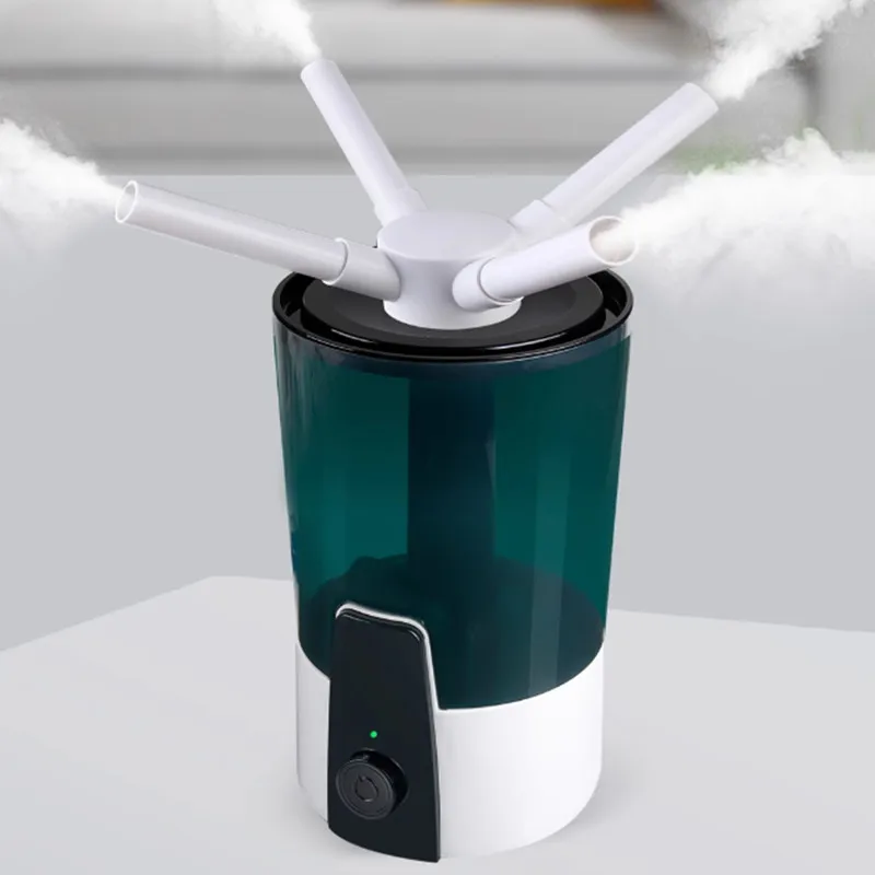 4L Neuer Nebel, intelligente Sterilisation, multifunktionaler industrieller Luftbefeuchter, vier Düsen, Heimbüro, Reinigung, Haushalt Image