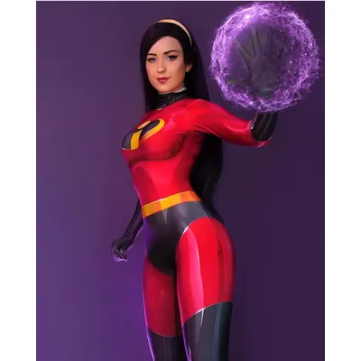 Erwachsene elastische Mädchen Cosplay Kostüme weibliche Frau Mädchen Superheld Zentai Anzug Image