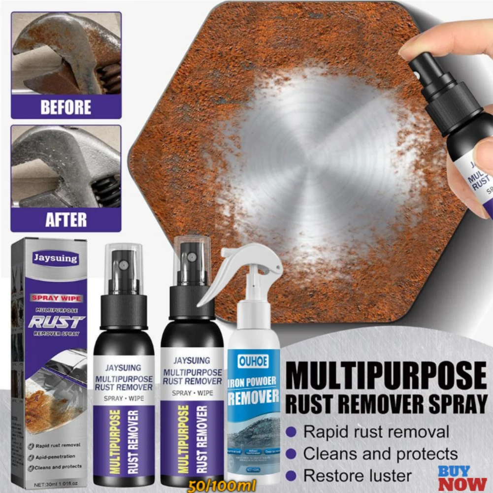 30/50/100ml High-End-Universal auto Anti-Rost-Entferner Teile Wartungs mittel Reiniger Entstaubung spray Reiniger Metall Rostent ferner Image