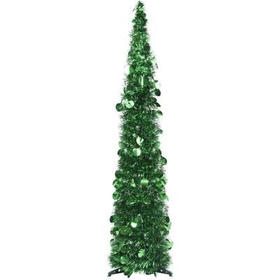 Vidaxl - Künstlicher Pop-Up-Weihnachtsbaum Grün 120 cm pet