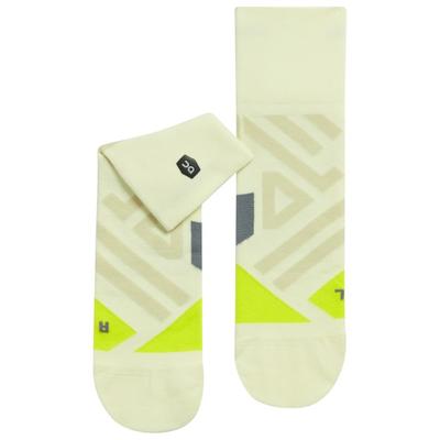 On - Performance Mid Sock - Laufsocken Unisex XXL | EU 48-49 gelb Image