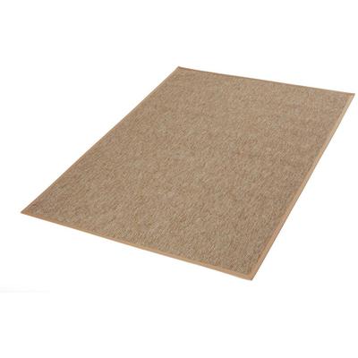 Teppich DEKOWE "Naturino Prestige", braun (camelfarben), B:240cm H:10mm L:340cm, Kunstfaser, Teppiche, Flachgewebe, meliert, Sisal Optik, In- und Outdoor geeignet Image