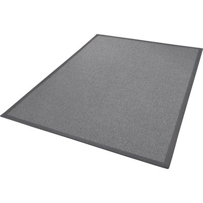 Teppich DEKOWE "Naturana Panama", grau, B:80cm H:8mm L:250cm, Kunstfaser, Teppiche, Flachgewebe, meliert, Sisal-Optik, mit Bordüre, Wohnzimmer Image