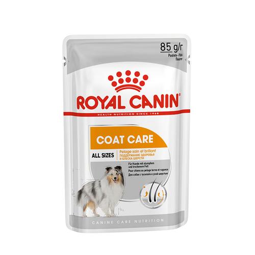 Sparpaket:24x85g Royal Canin Care Nutrition CCN Coat Care Hundefutter nass