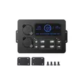 Mini Power Box, Power Box con Display LCD 12V 100W con luci a LED, porte USB-C e QC3.0, Hub di controllo portatile per camper, suv, barche