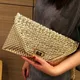 Borsa da sera da donna con diamanti per feste di lusso borse a tracolla da donna in pelle PU borsa