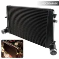 Intercooler per montaggio anteriore Racing adatto per VW Golf MK6 VAG 1.6/2.0 TDI 1.4/1.8/2.0 TSI nero/argento