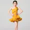 Giallo rosso costume show woman Line dance abbigliamento donna abbigliamento da ballo latino 2024