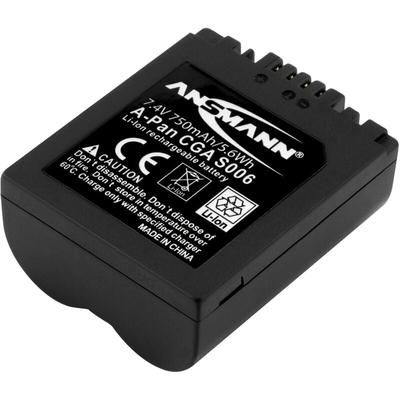 Li-Ion Akku A-Pan cga S006 7,4V Typ 750 mAh, für Digitalkameras uvm. - Ansmann Image