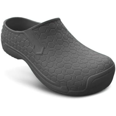 Unisex Gartenclogs Hex aus leichtem eva Grau 37 - Grün - Tams