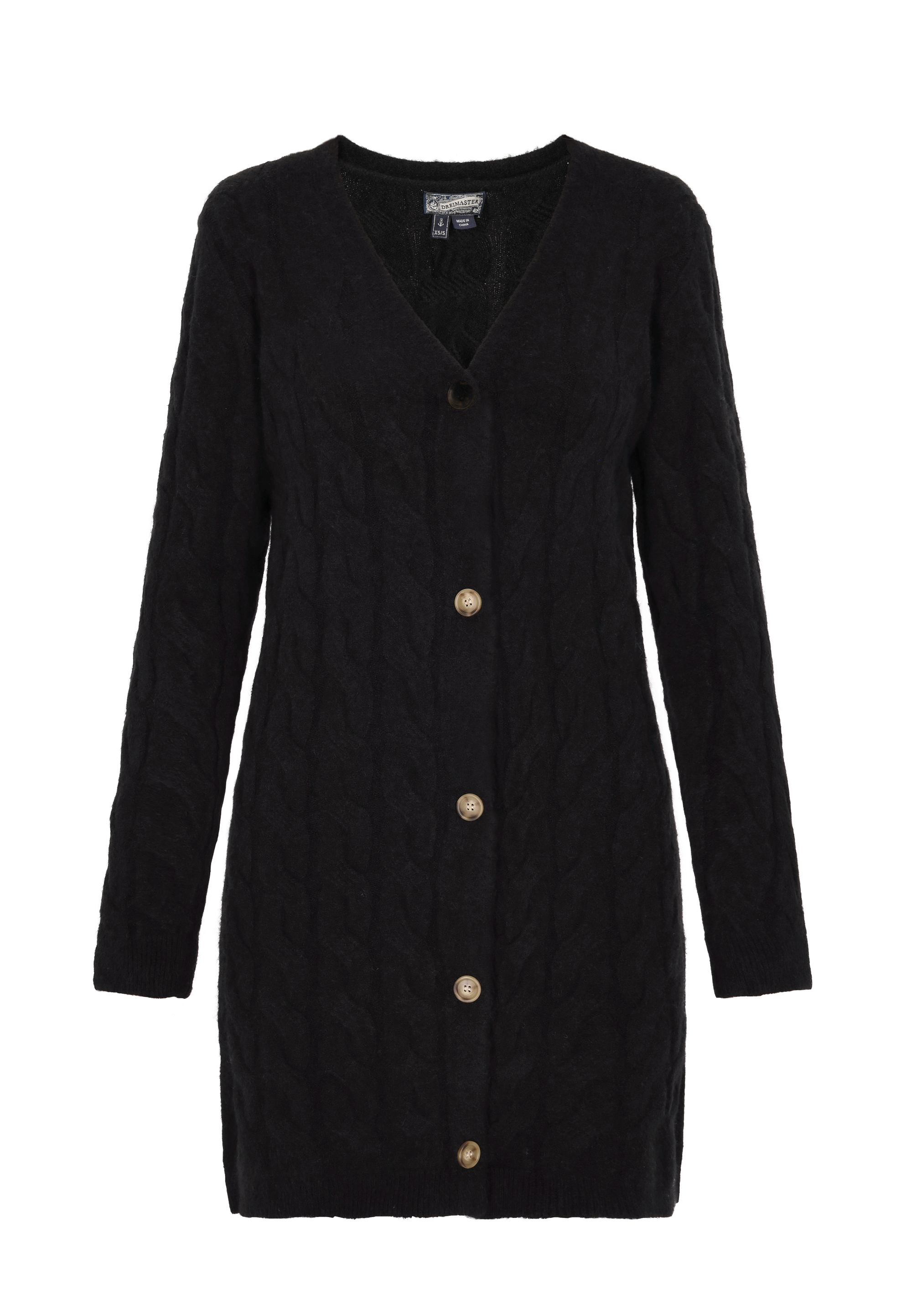 Dreimaster Cardigan Damen Schwarz Image