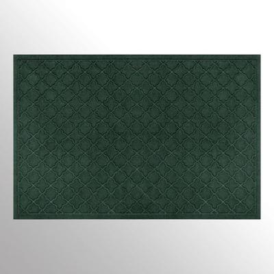 Cordova Extra Large Mat 70 x 45, 70 x 45, Dark Green