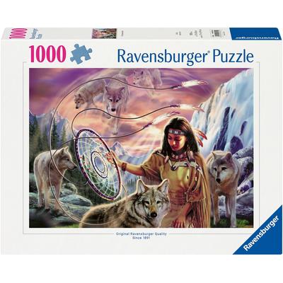 Puzzle RAVENSBURGER "Die Traumfängerin" Puzzles bunt Kinder Made in Germany; FSC - schützt Wald weltweit