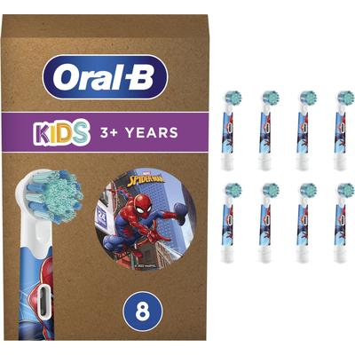 Aufsteckbürste ORAL-B "Kids Spiderman" Zahnbürstenköpfe Gr. 8 St., bunt