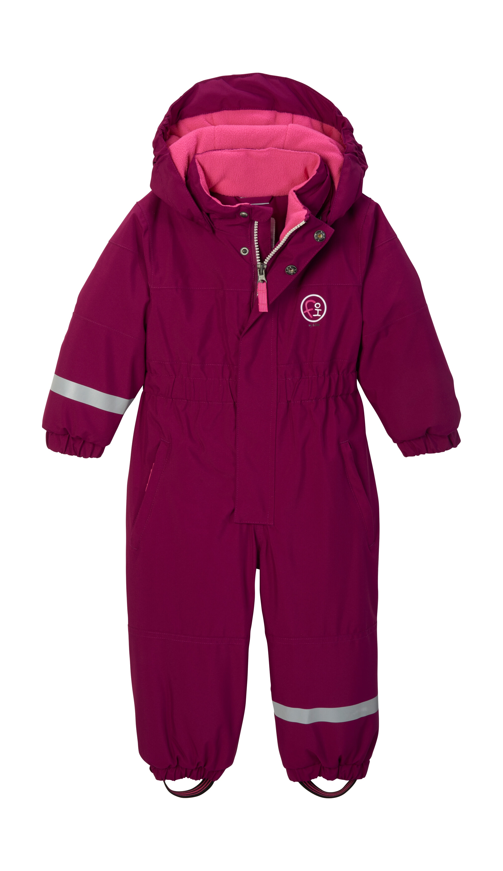 Overall "FIW 39 MNS ONPC", Kinder, Gr. 86/92, lila (orchidee), Oberstoff: 100% Polyester, Futter: 100% Polyester, Füllung: 100% Polyester, FIRST INSTINCT BY KILLTEC, Overalls, Wasserdichter Skioverall mit Fleece, Kinnschutz und Reflexelementen Image