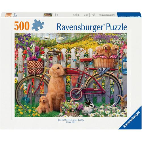 Puzzle RAVENSBURGER ""Ausflug ins Grüne"" Puzzles bunt Kinder Made in Germany; FSC - schützt Wald weltweit