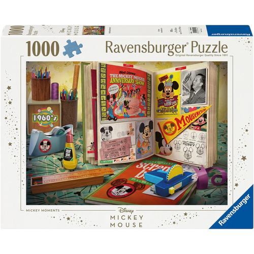 Puzzle RAVENSBURGER ""Disney Mickey Mouse, 1960 Moments"" Puzzles bunt Kinder Made in Germany; FSC - schützt Wald weltweit