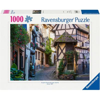 Puzzle RAVENSBURGER "Eguisheim im Elsass" Puzzles bunt Kinder Made in Germany; FSC - schützt Wald weltweit