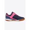Hallenschuh LOTTO, Gr. 28, blau (navy, fr.pink), Synthetik, Mesh, sportlich, Schuhe, - mit nicht-färbender Sohle