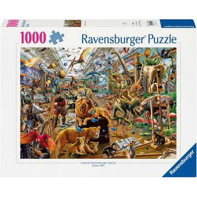 Puzzle RAVENSBURGER "Chaos in der Galerie" Puzzles bunt Kinder Made in Germany; FSC - schützt Wald weltweit