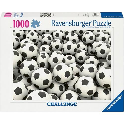 Puzzle RAVENSBURGER ""Challenge, Fußball"" Puzzles bunt Kinder Made in Germany; FSC - schützt Wald weltweit