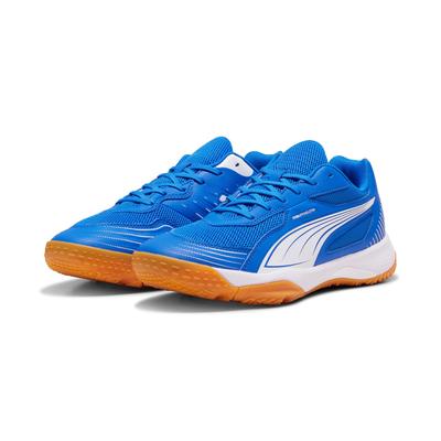Hallenschuh PUMA "SOLARFLASH III", Gr. 46, blau (puma team royal, puma weiß), Textil, sportlich, Schuhe Image