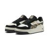 Sneaker PUMA "Carina Street Snake Chic Sneakers Damen", Gr. 38, schwarz-weiß (vapor gray schwarz gold), Obermaterial: Synthetik, Kuhleder, Textil; Futter: Textil; Innensohle: Textil; Laufsohle: Gummi, Schuhe