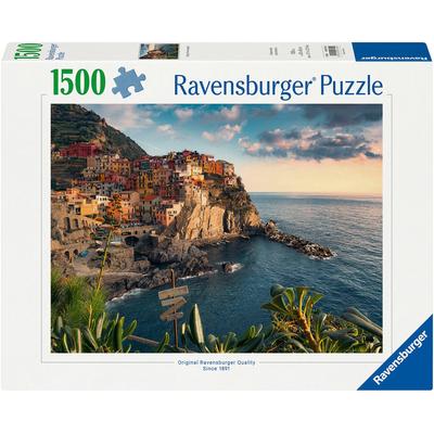 Puzzle RAVENSBURGER "Blick auf Cinque Terre" Puzzles bunt Kinder Made in Germany; FSC - schützt Wald weltweit