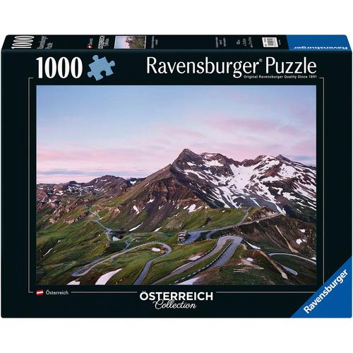 Puzzle RAVENSBURGER ""Österreich Collection, Großglockner Hochalpenstraße"" Puzzles bunt Kinder Made in Germany; FSC - schützt Wald weltweit