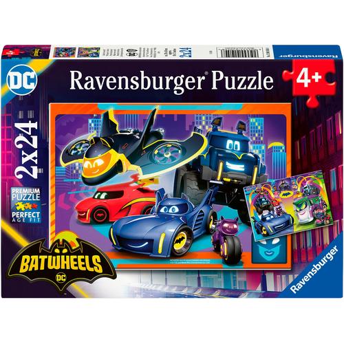 Puzzle RAVENSBURGER ""Seid ihr bereit?"" Puzzles bunt Kinder 2x24 Teile; Made in Europe, FSC - schützt Wald weltweit