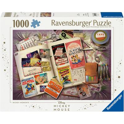 Puzzle RAVENSBURGER "Disney Mickey Mouse, 1940 Moments" Puzzles bunt Kinder Made in Germany; FSC - schützt Wald weltweit