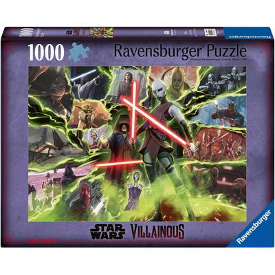 Puzzle RAVENSBURGER "Star Wars Villainous: Asajj Ventress" Puzzles bunt Kinder Made in Germany; FSC - schützt Wald weltweit