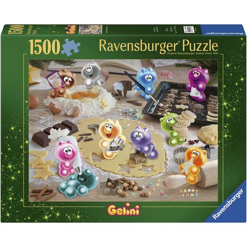 Puzzle RAVENSBURGER ""Gelinis Weihnachtsbäckerei"" Puzzles bunt Kinder Made in Germany; FSC - schützt Wald weltweit