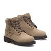 Schnürboots TIMBERLAND "TIMBERLAND PREMIUM 6 INCH LACE UP WATERPROOF BOOT", Gr. 39, beige (medium beige nubuck), Leder, sportlich, Schuhe, Winterstiefel, Schnürstiefel, Winterschuhe, wasserdicht